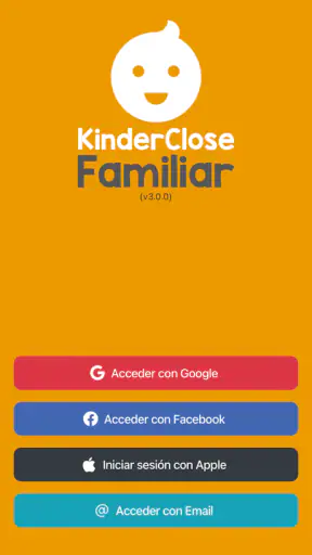 KinderClose Familiar App screenshot