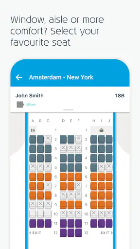 KLM - Reservar un vuelo screenshot