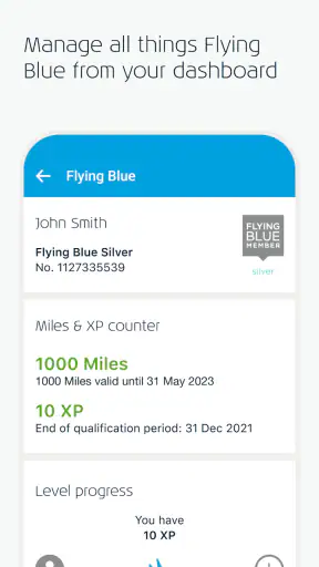 KLM - Reservar un vuelo screenshot