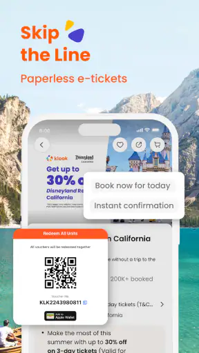 Klook: ofertas de viaje y ocio screenshot