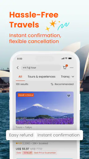 Klook: ofertas de viaje y ocio screenshot