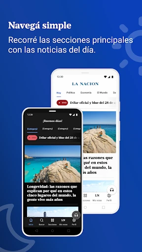 LA NACION screenshot