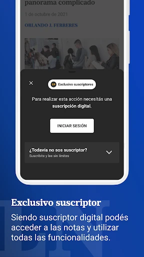 LA NACION screenshot