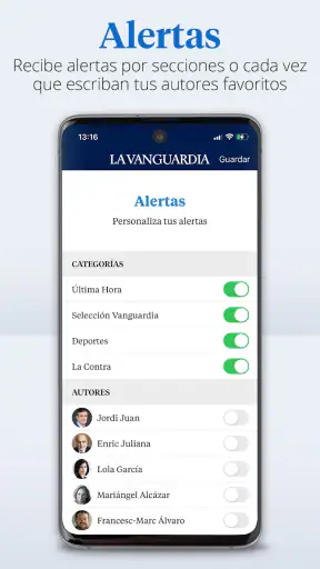 La Vanguardia - Noticias screenshot