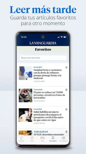 La Vanguardia - Noticias screenshot