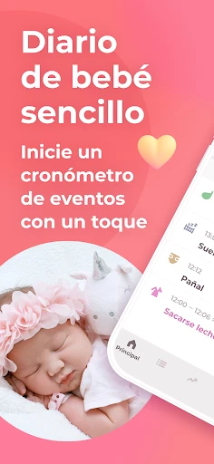 Lactancia y Baby tracker Erby screenshot