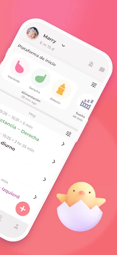 Lactancia y Baby tracker Erby screenshot