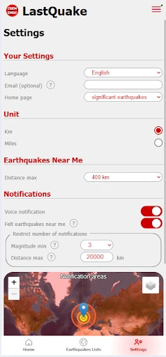LastQuake - EMSC Terremotos screenshot