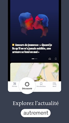 Le Monde, Actualités en direct screenshot