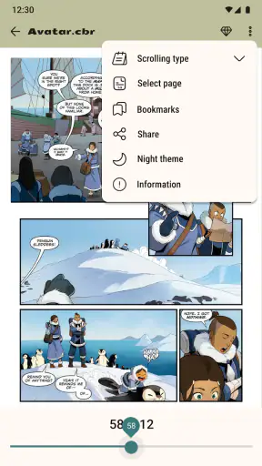 Lector de libros (cbz/cbr) screenshot