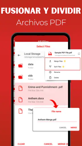 Lector PDF, Abrir PDF Archivos screenshot