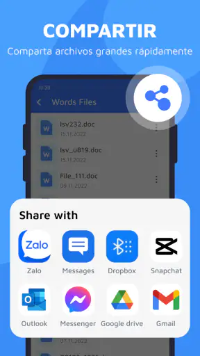 Lector y editor de documentos screenshot
