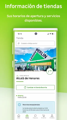 LEROY MERLIN screenshot