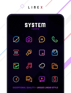 LineX Icon Pack screenshot