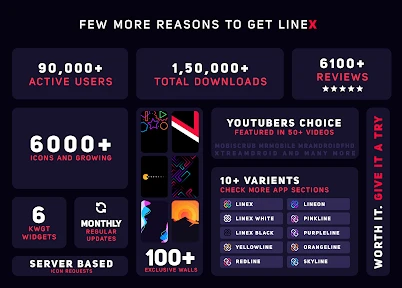 LineX Icon Pack screenshot