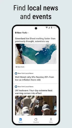 Local tiempo y Noticias, Radar screenshot