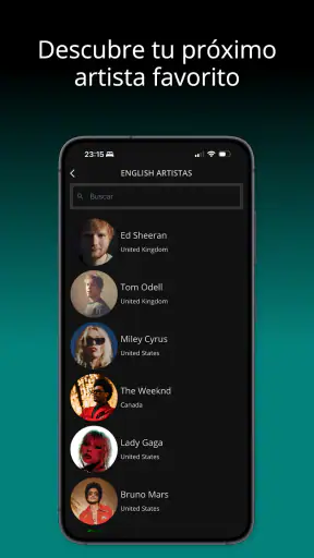 LyricFluent: Aprende inglés screenshot