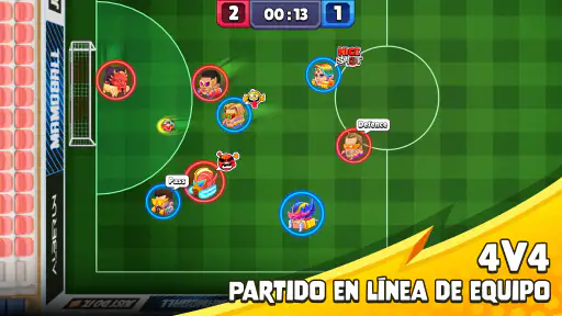 MamoBall Fútbol En Línea 4v4 screenshot