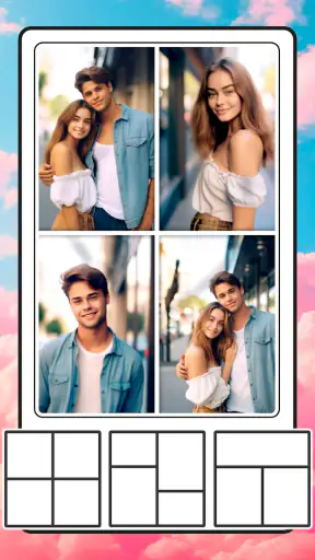 Marco para fotos, foto collage screenshot