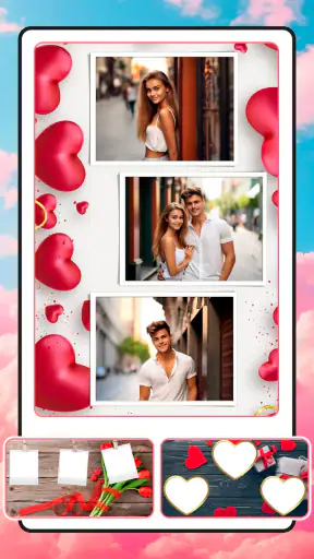 Marco para fotos, foto collage screenshot