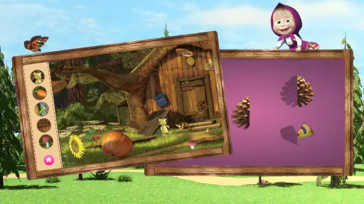 Masha y el Oso Juego Educativo screenshot