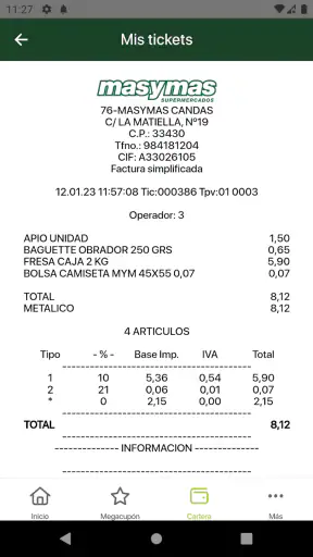 masymas supermercados screenshot