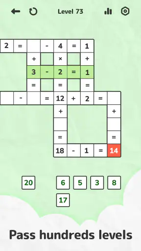 Math Crossword — Matemáticas screenshot