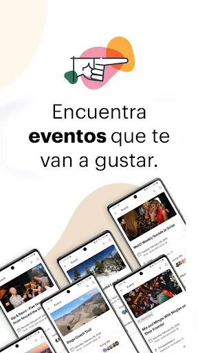 Meetup: eventos locales screenshot