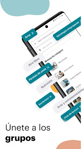 Meetup: eventos locales screenshot