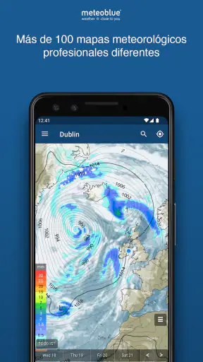 meteoblue tiempo y mapas screenshot
