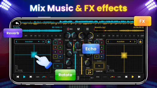 Mezclador de música de DJ screenshot