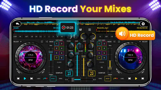 Mezclador de música de DJ screenshot