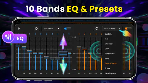 Mezclador de música para DJ 3D screenshot