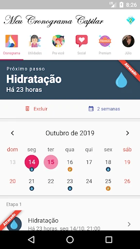 Mi Agenda Capilar screenshot