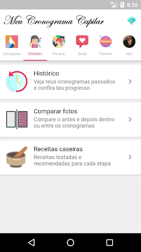 Mi Agenda Capilar screenshot
