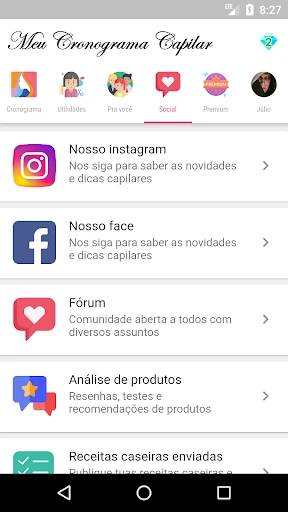 Mi Agenda Capilar screenshot