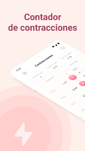 Mi contador de contracciones screenshot