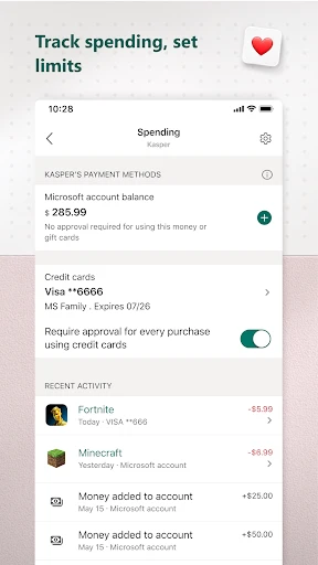 Microsoft Family Safety screenshot