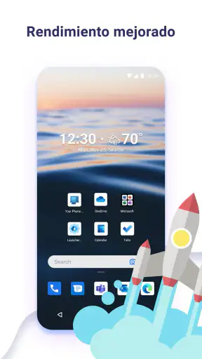Microsoft Launcher screenshot