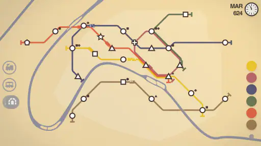 Mini Metro screenshot