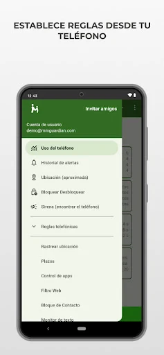 MMGuardian App para Padres screenshot