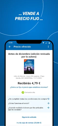 momox: Vender Libros y Vinilos screenshot