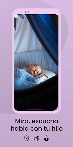 Monitor de Bebé Saby. 3G video screenshot