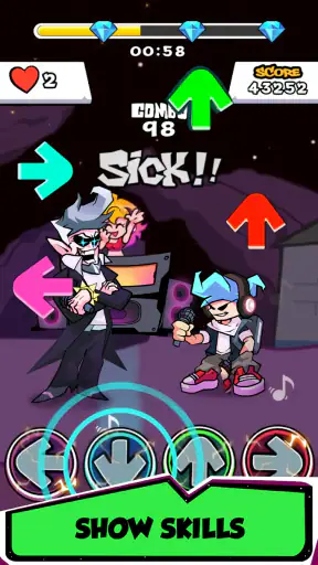 Music Night Battle - Full Mods screenshot