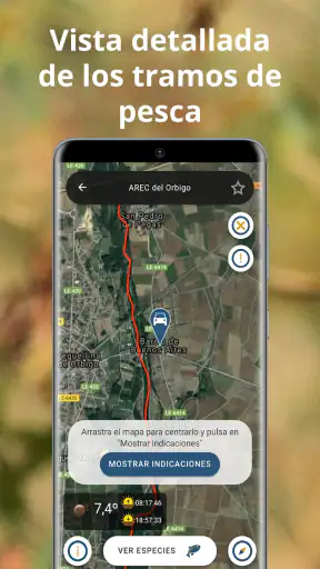 My Fishing Maps -Guía de pesca screenshot