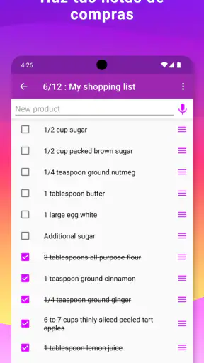 My Recipe Box: Mis recetas screenshot