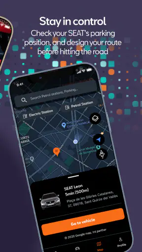 My SEAT APP screenshot