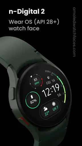 n-Digital 2: Watch face screenshot