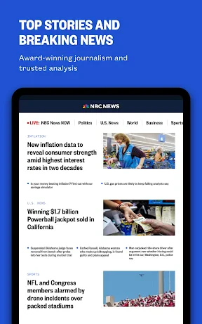 NBC News: Breaking News & Live screenshot