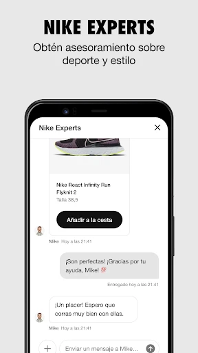 Nike: moda y zapatillas screenshot